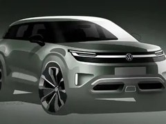 大众全新纯电SUV设计曝光，慕尼黑车展首秀