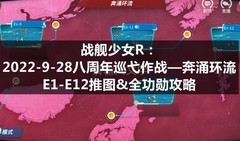 战舰少女八周年推图攻略