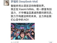 AI天才少女罗福莉加盟小米：从幻方到DeepSeek，主导大模型研究