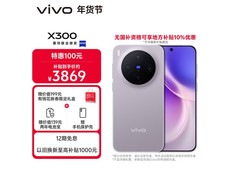 vivo X300惬意紫12+256G到手低至2715.88
