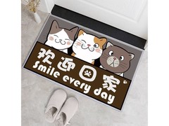 季象猫咪入户门地垫，券后5.9元带回家