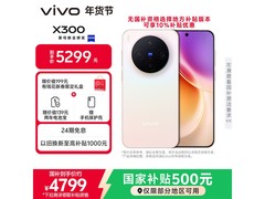 vivo X300 5G幸运彩直降667元