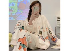 有只绵加厚珊瑚绒睡衣39.9元抢！