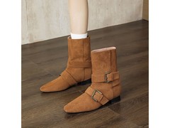 达芙妮美拉德牛仔短靴78.95元