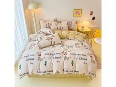 多兰诗牛奶绒四件套99元