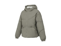 adidas男款卵石灰羽绒服1件低至284元