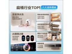 海尔80L电热水器今晚8点好价低至2521.11