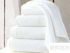 客房巾类折叠技巧