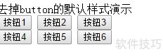去除button边框的CSS方法