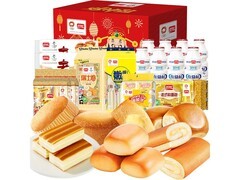 盼盼财神到年货礼盒，用券直降，55.9 元带回家！