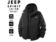 JEEP SPIRIT男士连帽夹克64.5元