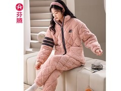 芬腾男女同款珊瑚绒睡衣清仓，低至169元