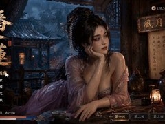 GPT-Image-2生成金瓶梅ARPG游戏演示，展现古风开放世界视觉与交互