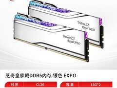 芝奇皇家戟DDR5内存条24G2 RGB套装