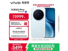 vivo X300 Pro 5G手机热卖，低至3919元