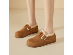 真维斯女款加绒勃肯鞋京东3.3折仅59元