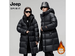 JEEP SPIRIT白鸭绒羽绒服低至179元
