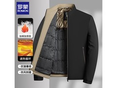 罗蒙男士加棉行政夹克72.9元