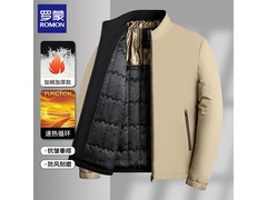 罗蒙男士保暖加棉外套京东特惠仅72.9元