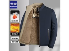 罗蒙加绒立领夹克72.9元