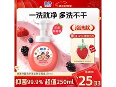 狮王趣净草莓洗手液13.88