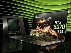 英伟达推RTX 5070移动版12GB显存型号，显存扩容50%但核心不变