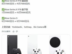 日本Xbox全系主机价格暴涨，最高涨3万日元引热议