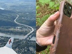 手机从800米高空坠落竟完好无损，自然保护者奇迹寻回