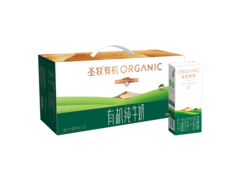 圣牧有机纯牛奶品醇家庭装特惠，128 元带回家！