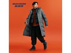 斯凯奇男款长羽绒服限时特惠