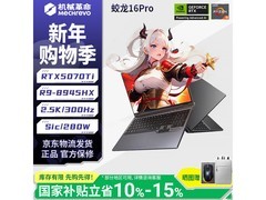 机械革命蛟龙16Pro电竞本8849元