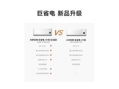 米家巨省电空调1匹直降383元