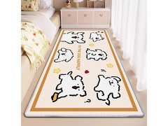 KAYE儿童卡通床边毯，19元速抢！