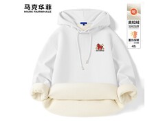 马克华菲酷丝格加绒卫衣79元