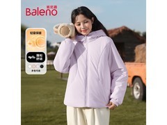 班尼路连帽保暖棉服88.57元