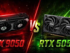 AMD Radeon RX 9050性能落后RTX 5050达20%–30%，性价比遭质疑