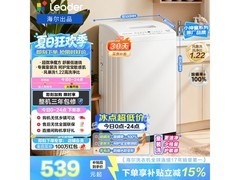 Leader海尔6kg冰雪白波轮洗衣机低价购