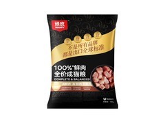 顽皮小金盾100%鲜肉猫粮，100g仅9.5元！