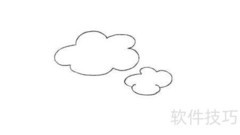 白云朵朵绘画技巧