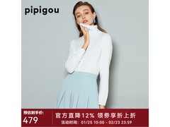 皮皮狗山羊绒高领打底衫