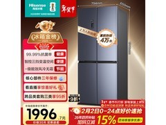 海信BCD - 463WMK1DPJ冰箱低至1691元