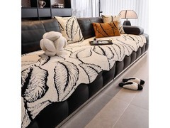 今后冬日毛绒沙发垫