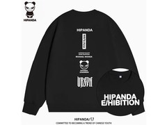 你好熊猫春季圆领印花卫衣69.9包邮