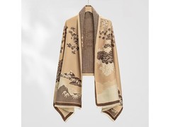 达芬奇密码女士仿羊绒围巾39.9元