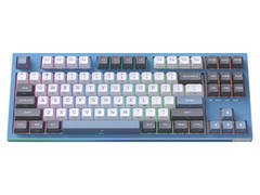 KEMOVE金跳蚤K87雾蓝键盘低至104元