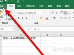 xls转xlsx格式修改方法