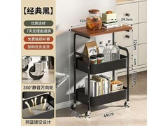 简友三层碳钢小推车到手仅35.9元