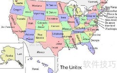 美国各州中英文名称对照