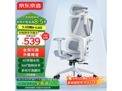京东京造Z5Ultra人体工学椅灰款530元