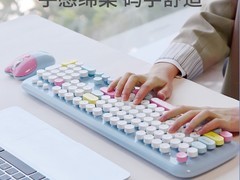 mofii摩天手键鼠套装促销，到手仅124元
